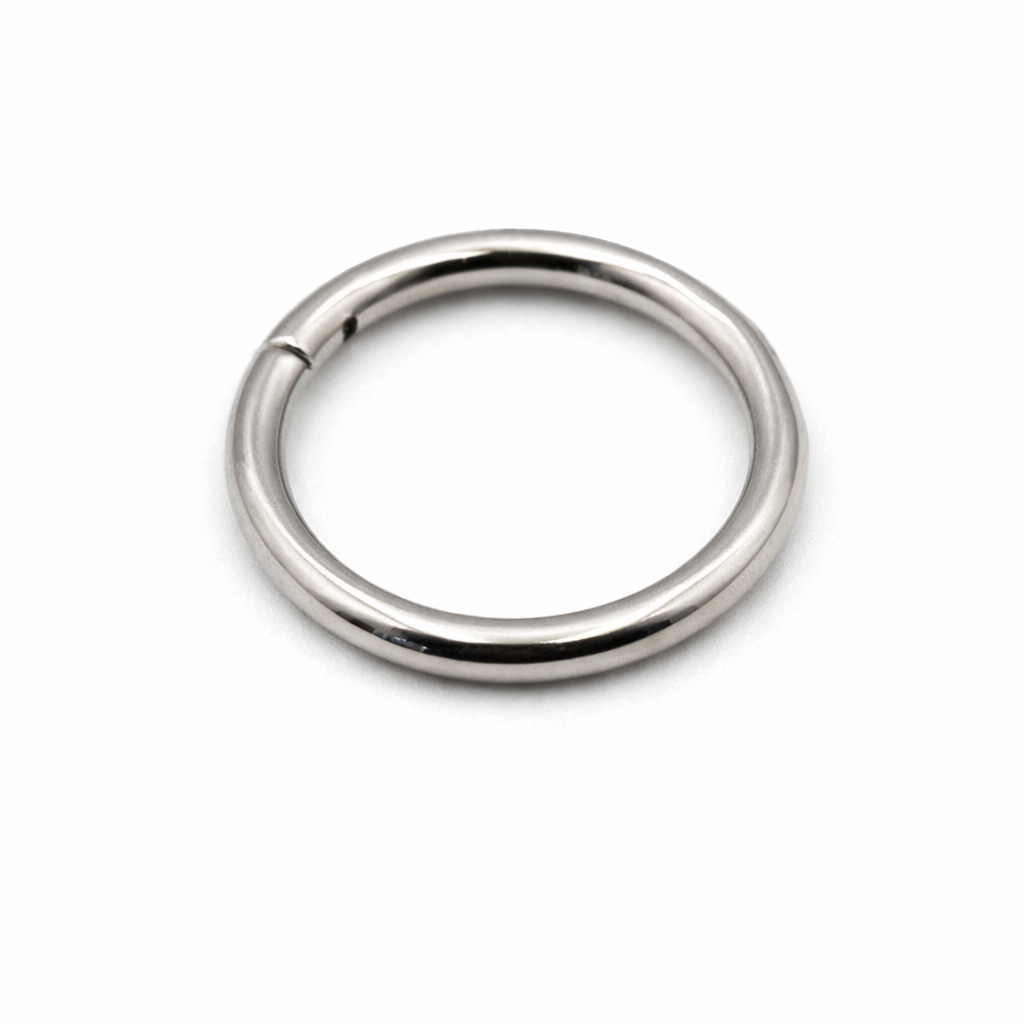 Piercing Segmento Tradicional 10mm em Titânio